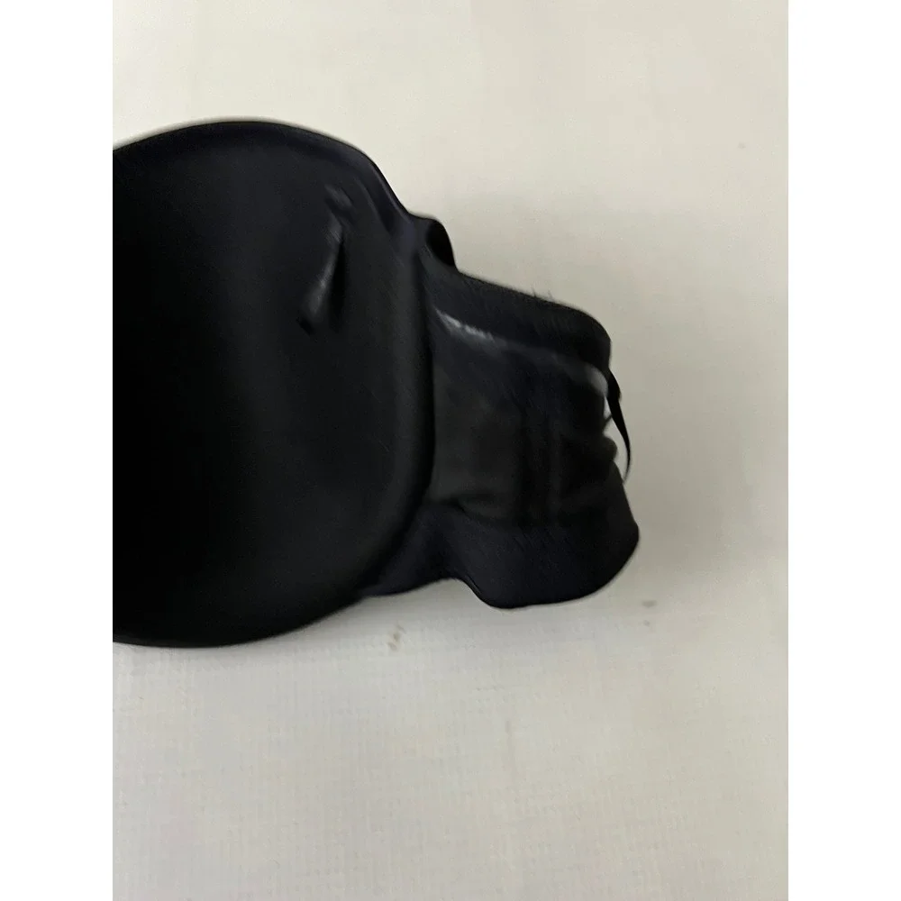 Maidenform Strapless Bra Women‎ 34D Black Convertible Underwire Missing Strap